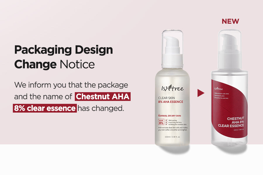 ISNTREE CHESTNUT AHA CLEAR SKIN ESSENCE