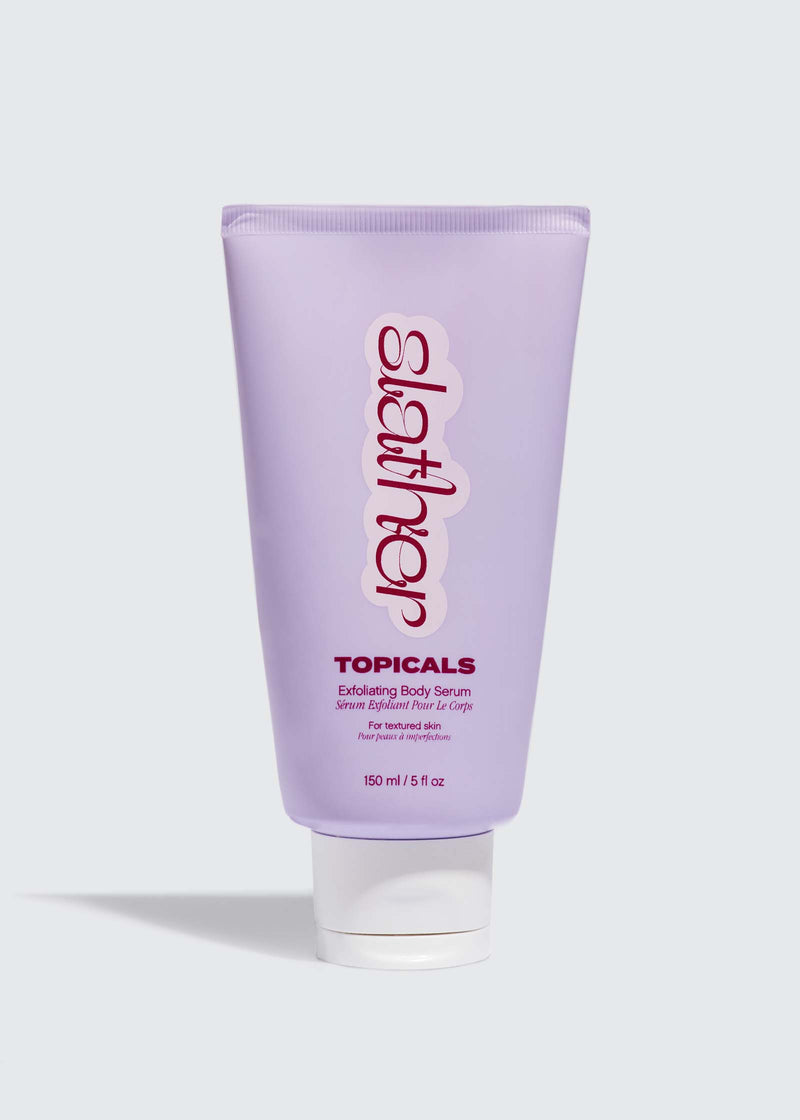 TOPICALS SLATHER EXFOLIATING BODY SERUM