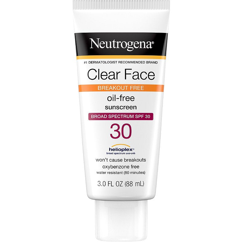 NEUTROGENA CLEAR FACE OIL FREE SPF 30