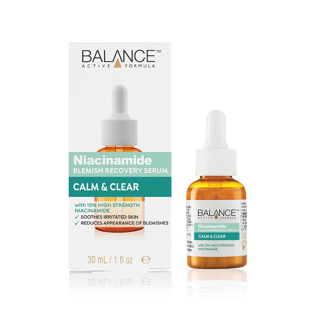 BALANCE ACTIVE FORMULA 15% NIACINAMIDE BLEMISH RECOVERY SERUM