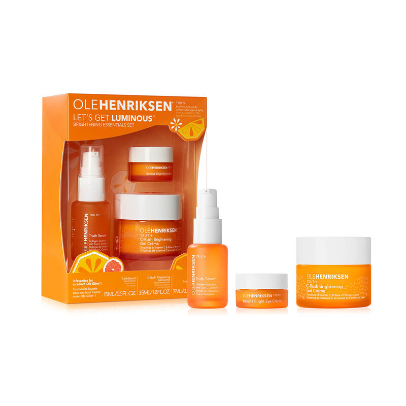 OLEHENRIKSEN LET'S GET LUMINOUS BRIGHTENING VITAMIN C ESSENTIALS SET