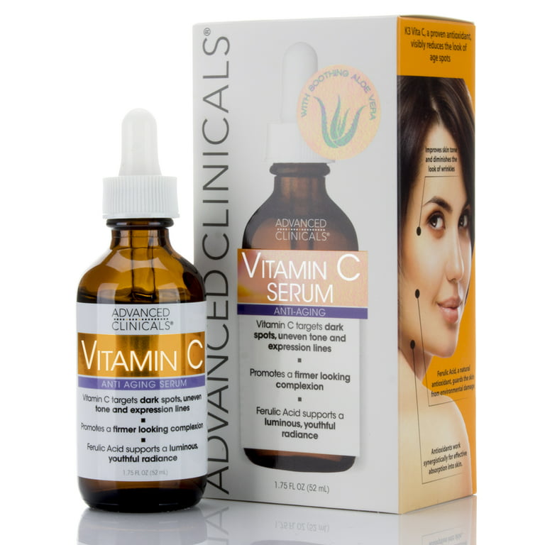 ADVANCED CLINICALS VITAMIN C FACE SERUM