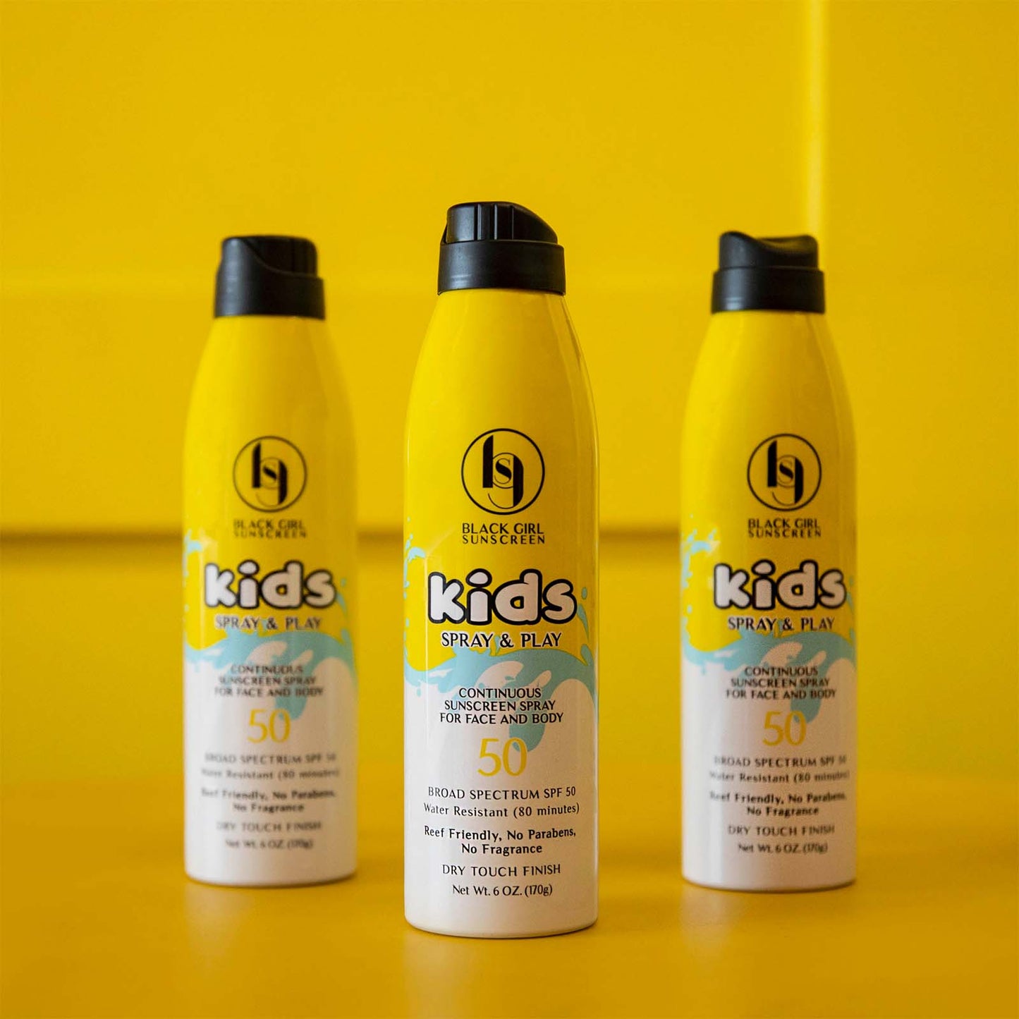 BLACK GIRL SUNSCREEN KIDS SPRAY & PLAY SPF 50 SUNSCREEN