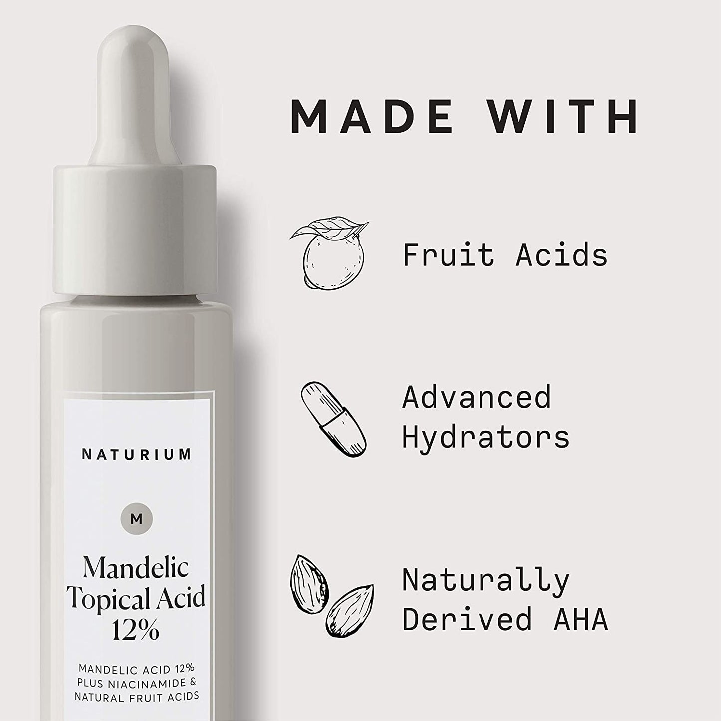 NATURIUM MANDELIC TOPICAL ACID 12%