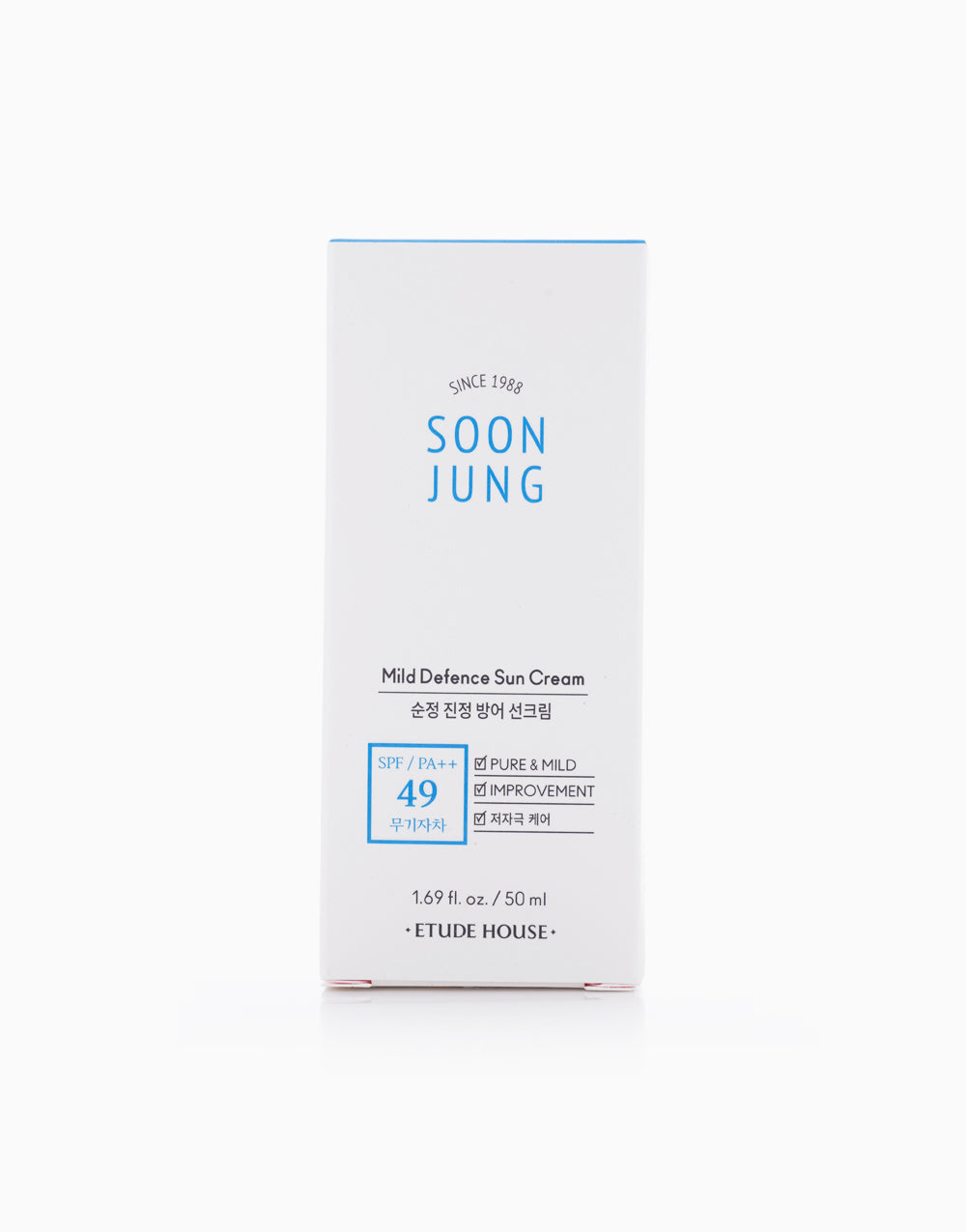 ETUDE HOUSE SOON JUNG MILD DEFENCE SUN CREAM