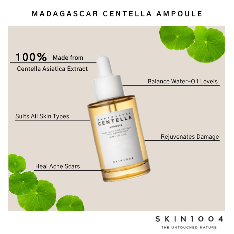 SKIN1004
MADAGASCAR CENTELLA ASIATICA 100% AMPOULE