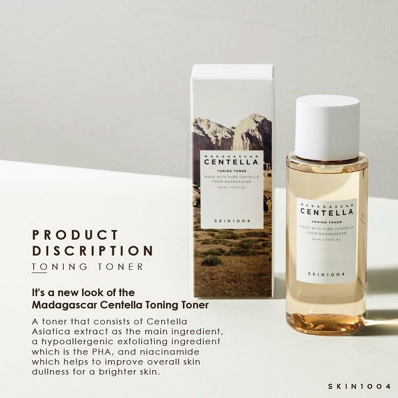 SKIN1004 MADAGASCAR CENTELLA TONING TONER 210ML