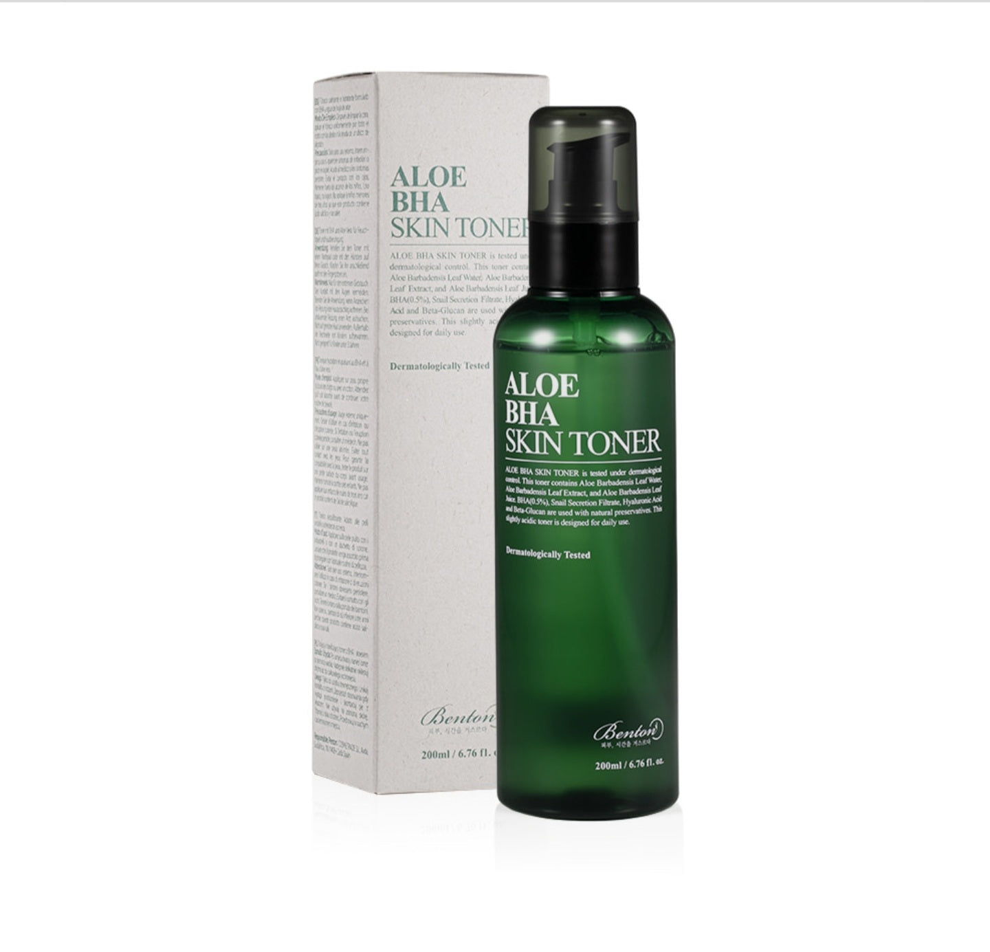 BENTON ALOE BHA TONER