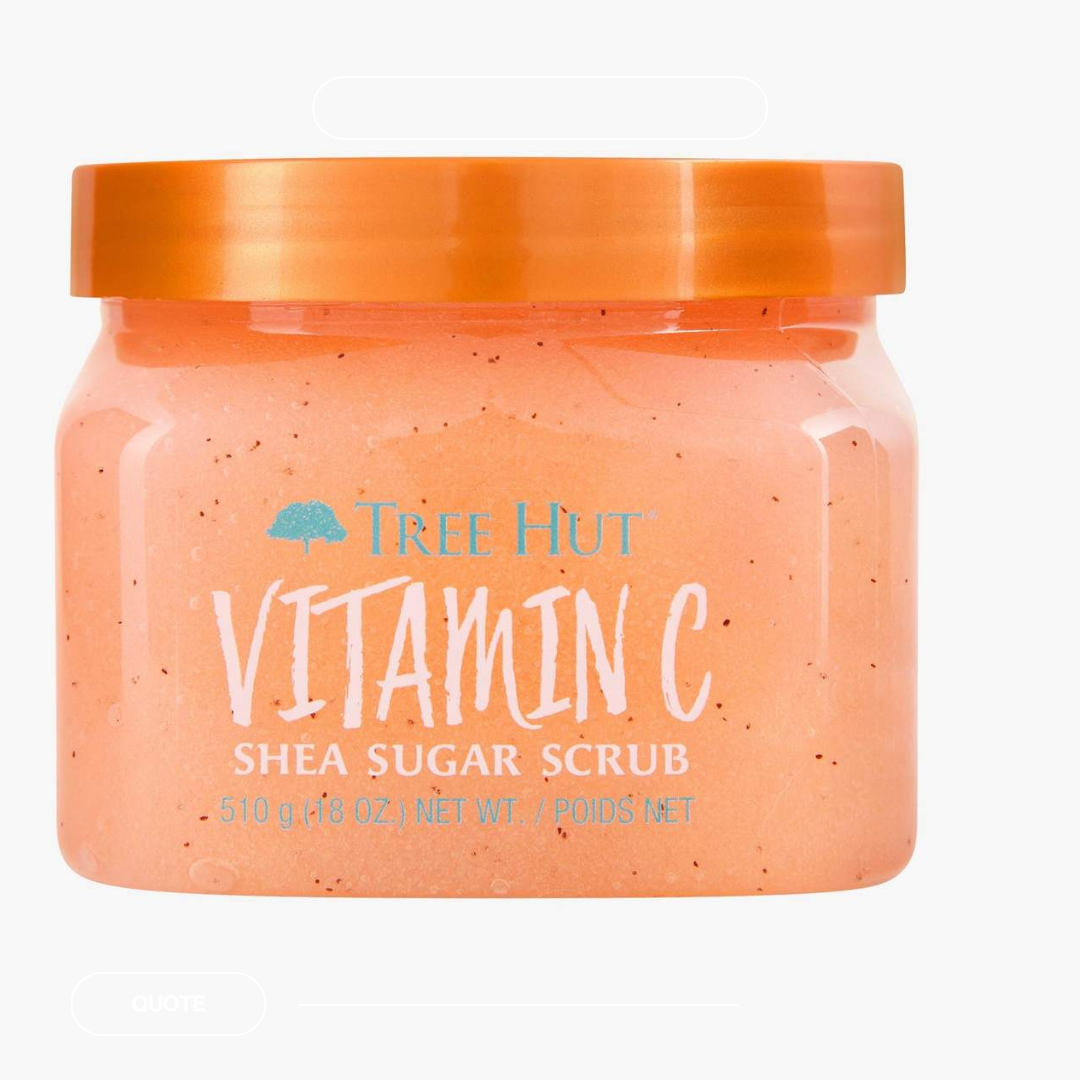 TREE HUT VITAMIN C SHEA SUGAR SCRUB - 510G