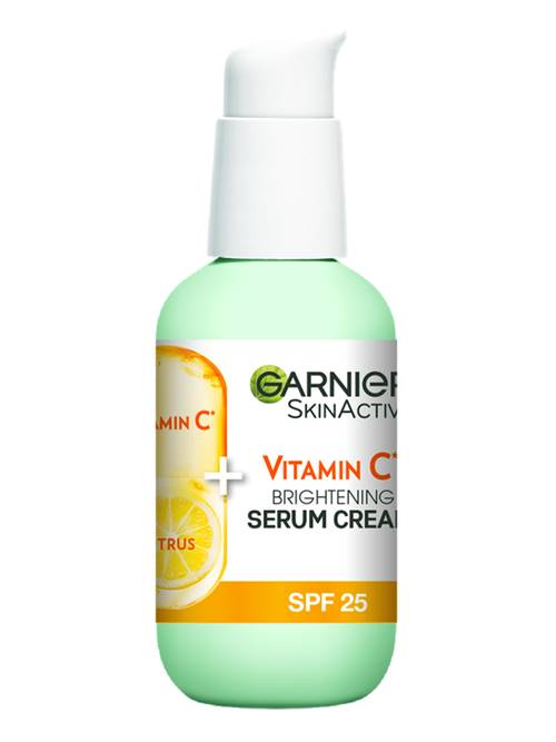 GARNIER VITAMIN C 2 IN 1 BRIGHTENING SERUM CREAM Skin Pop Essentiel