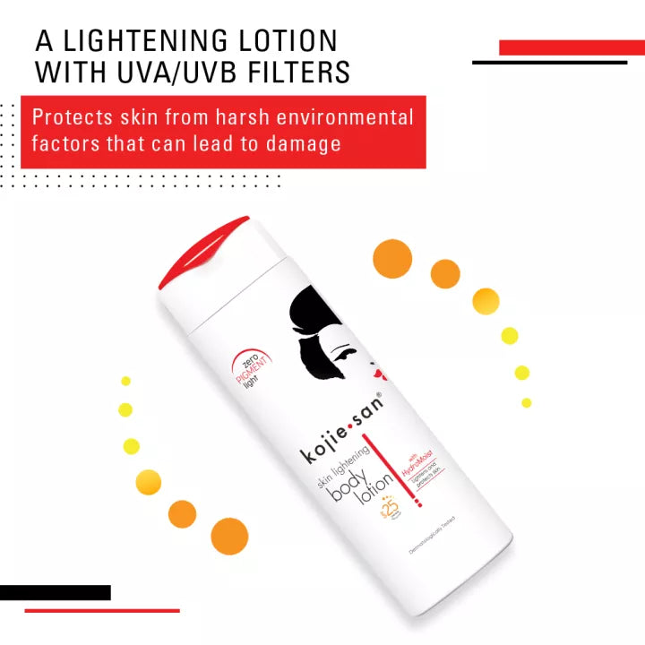 KOJIE SAN SKIN LIGHTENING BODY LOTION SPF25 W/ HYDROMOIST