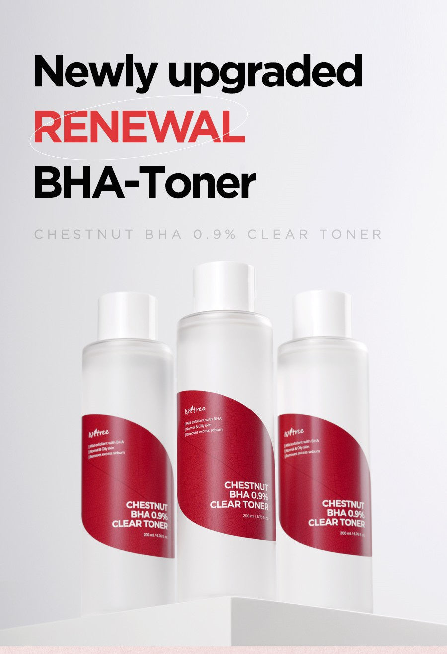ISNTREE CHESTNUT BHA CLEAR TONER