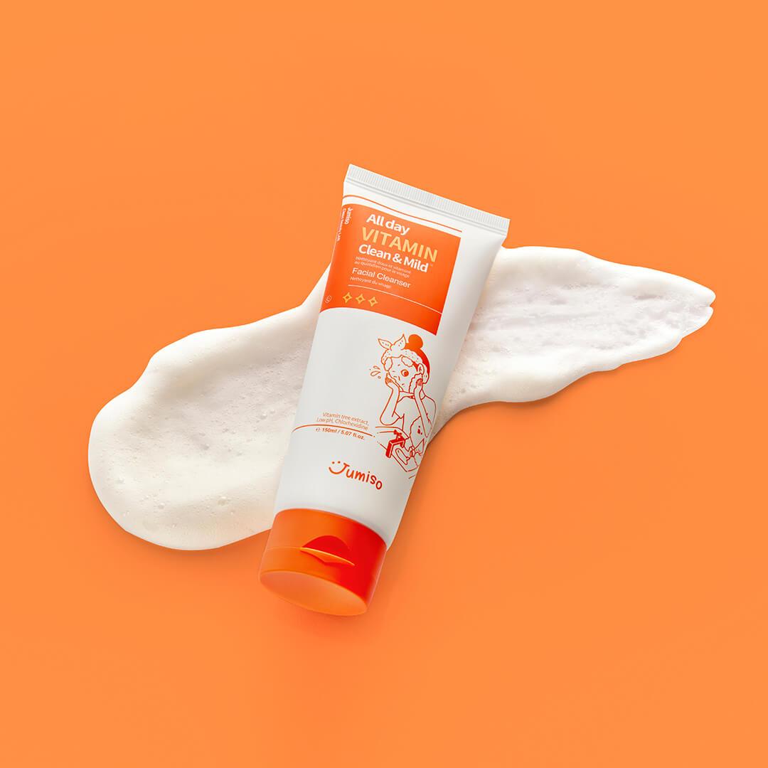 JUMISO ALL DAY VITAMIN CLEAN & MILD FACIAL CLEANSER