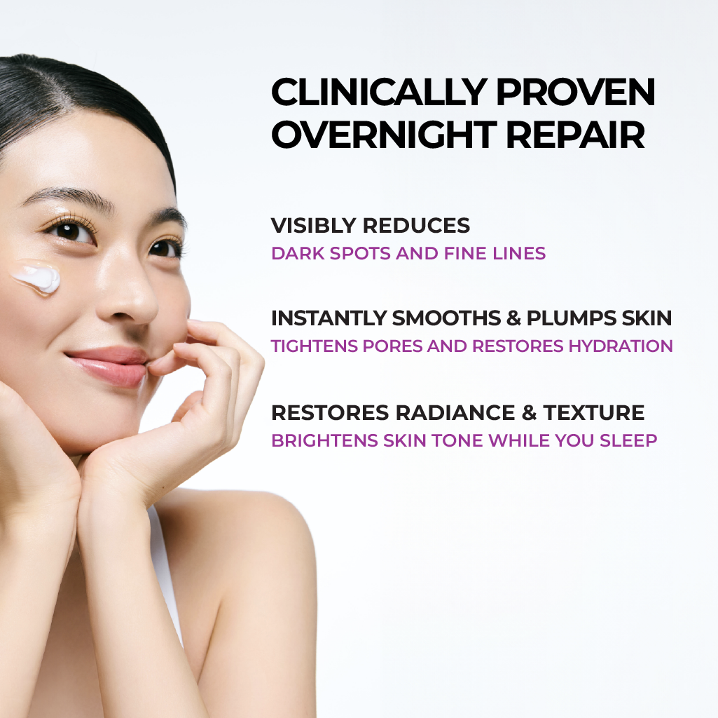 JUMISO NIACINAMIDE 5+ OVERNIGHT CREAM (DARK SPOT CORRECTING - REDUCES DARK SPOTS AND HYPERPIGMENTATION) - 50ML