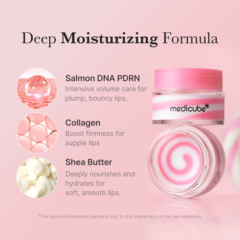 MEDICUBE PDRN LIP SLEEPING MASK (PDRN - MOISTURIZING CARE) - 10G