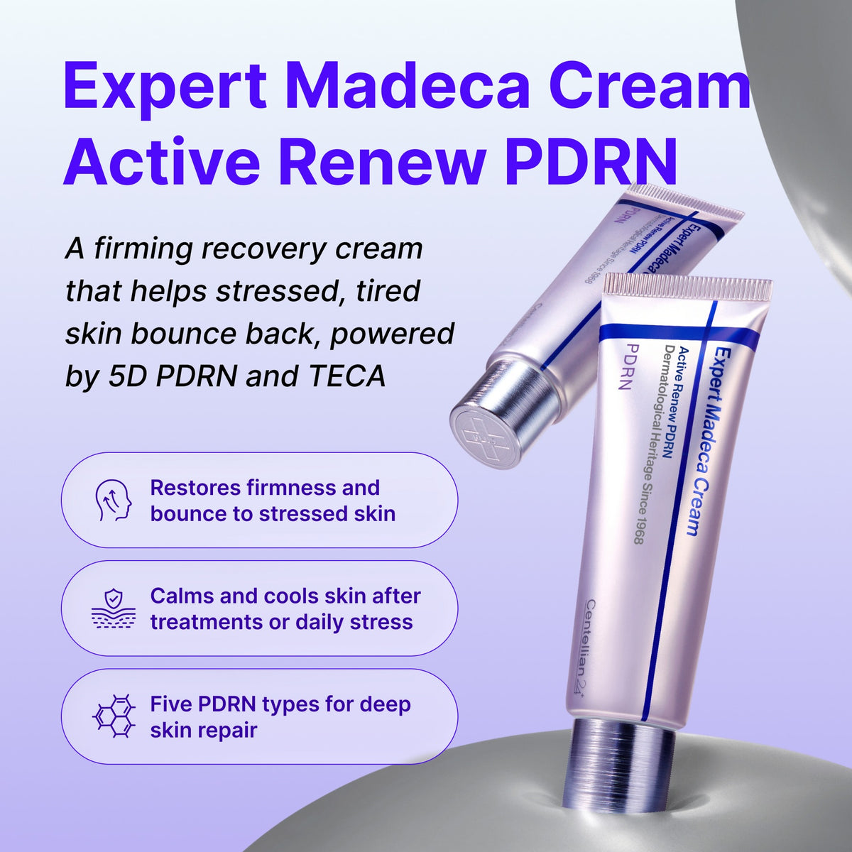 CENTELLIAN24 EXPERT MADECA CREAM ACTIVE RENEW PDRN (TECA / PDRN / PANTHENOL) - 50ML