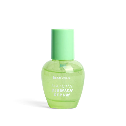 FACE FACTS MATCHA GLOW AZELAIC BLEMISH SERUM (MATCHA + VITAMIN C + AZELAIC + CICA + GREEN TEA - VEGAN) - 30ML