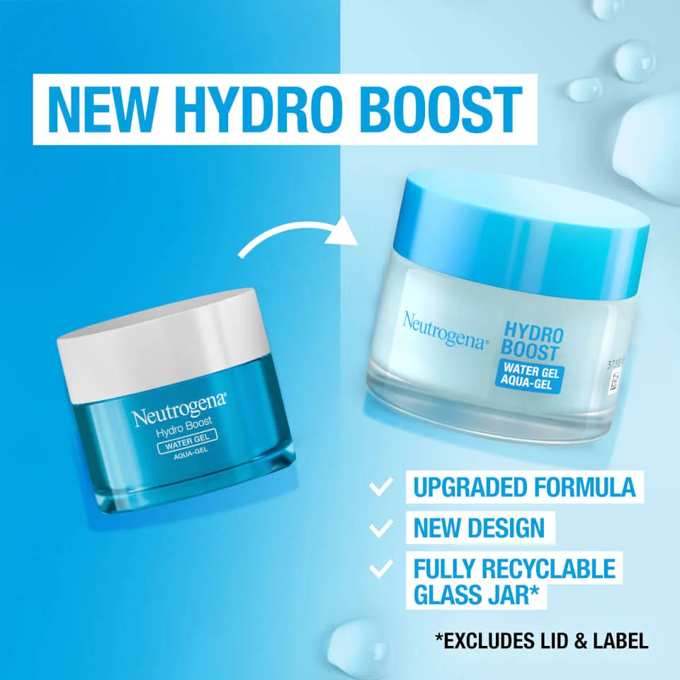 NEUTROGENA HYDRO BOOST WATER GEL MOISTURISER WITH HYALURONIC ACID 50ML