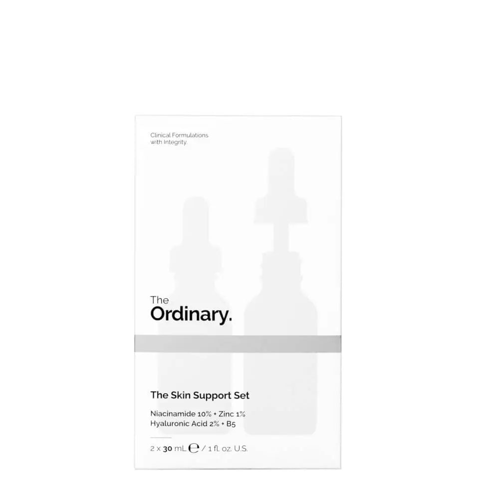 THE ORDINARY SKIN SUPPORT SET (NIACINAMIDE & HYALURONIC ACID)