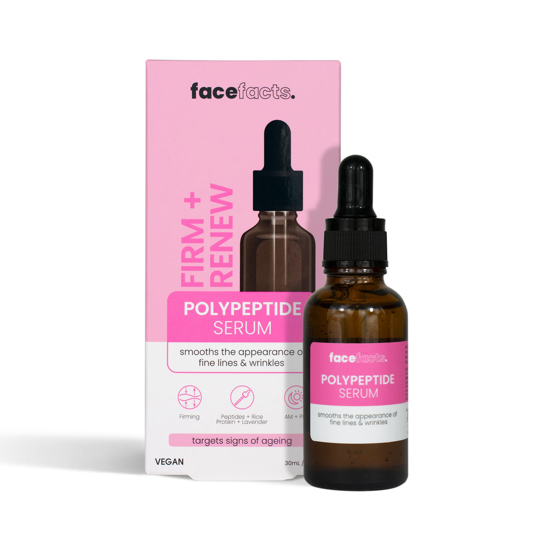 FACE FACTS FIRM & RENEW POLYPEPTIDE FACIAL SERUM