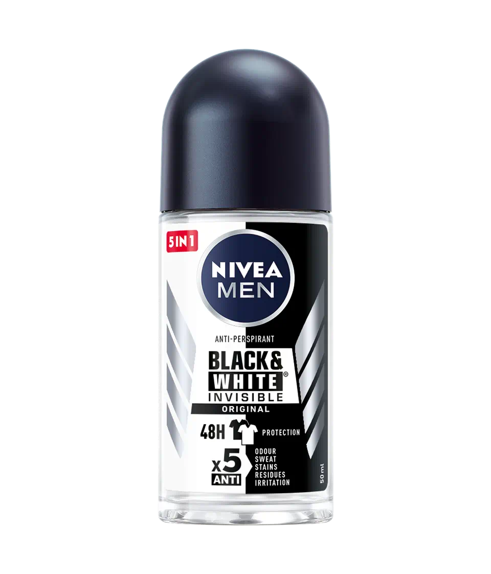 NIVEA BLACK & WHITE INVISIBLE ROLL ON