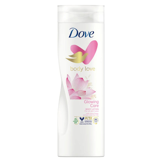 DOVE GLOWING CARE BODY LOTION- 400ML