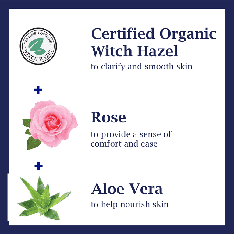 DR TEAL’S ROSE WATER WITCH HAZEL FACIAL TONER