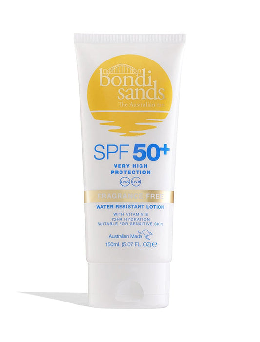 BONDI SANDS SPF 50+ BODY SUNSCREEN FRAGRANCE FREE- 150ML