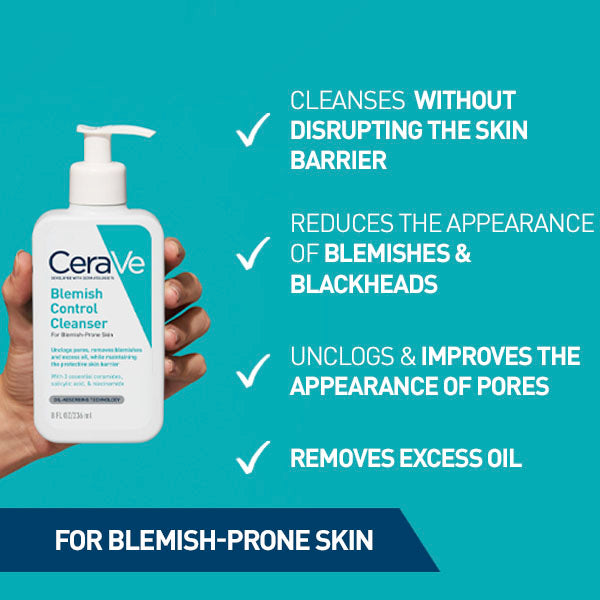 CERAVE BLEMISH (Acne) CONTROL CLEANSER