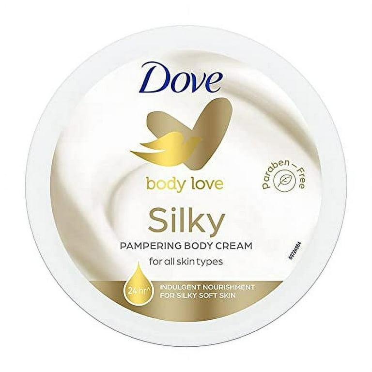 DOVE SILKY PAMPERING BODY CREAM