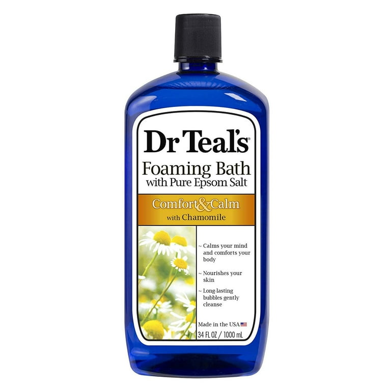 DR TEAL'S FOAMING BATH WITH CHAMOMILE- 1000ML