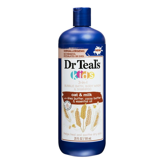 DR TEAL'S KIDS 3-IN-1 SLEEP BATH WITH OAT MILK