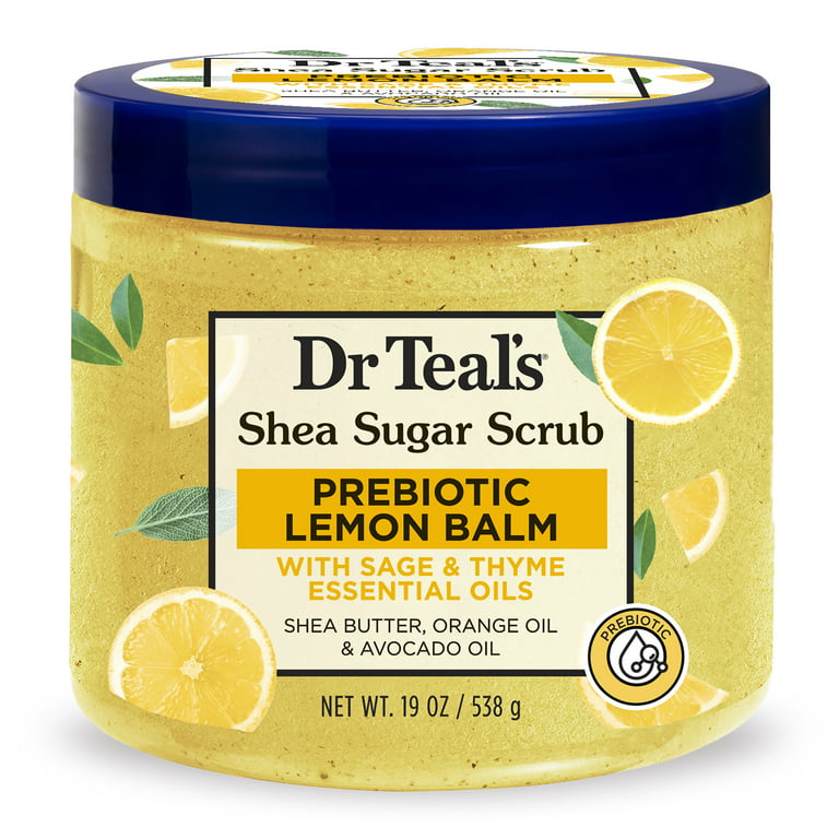 DR TEALS SHEA SUGAR SCRUB 538g (NEW PACKAGING)