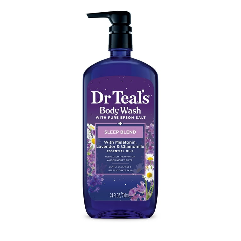 DR TEAL'S SLEEP BODY WASH WITH MELATONIN, LAVENDER & CHAMOMILE- 710ML