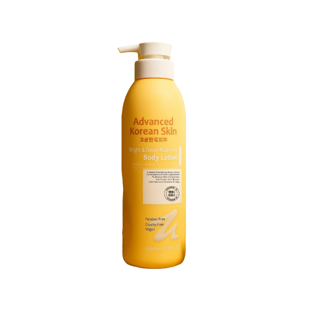 ADVANCED KOREAN SKIN BRIGHT AND DEWY  BODY LOTION- 500ML