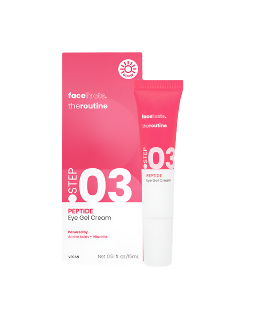 FACE FACTS THE GLOW ROUTINE - PEPTIDE FIRMING EYE GEL