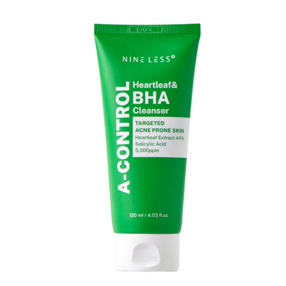 NINELESS A-CONTROL HEARTLEAF & BHA FOAM CLEANSER 120ML