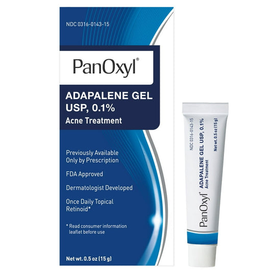 PANOXYL ADAPALENE 0.1% LEAVE-ON GEL, RETINOID GEL ACNE TREATMENT