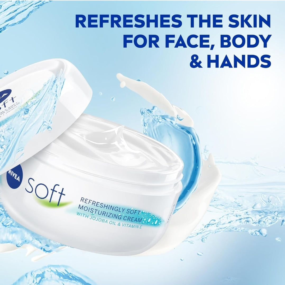 NIVEA SOFT FACE & BODY LOTION