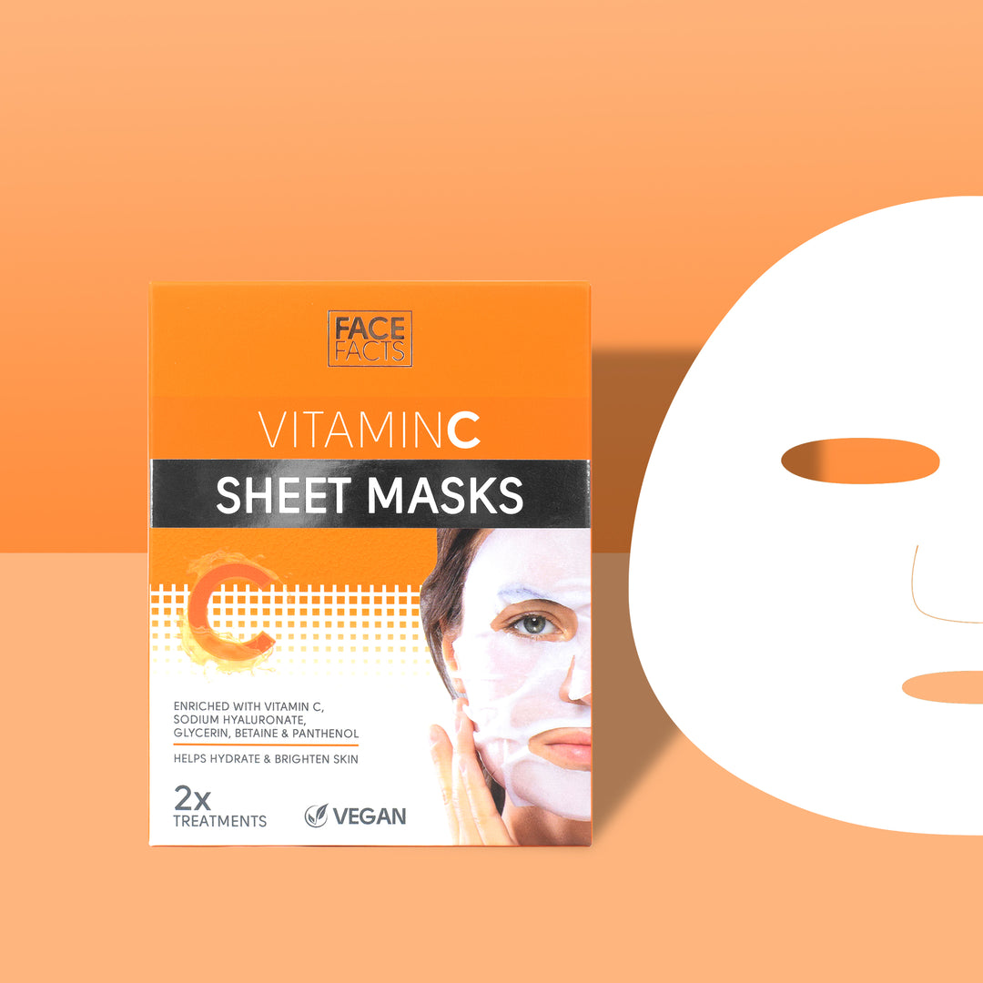 Mask Vit FACE FACTS VITAMIN C BRIGHTENING SHEET MASK – Skin Pop Essentiel
