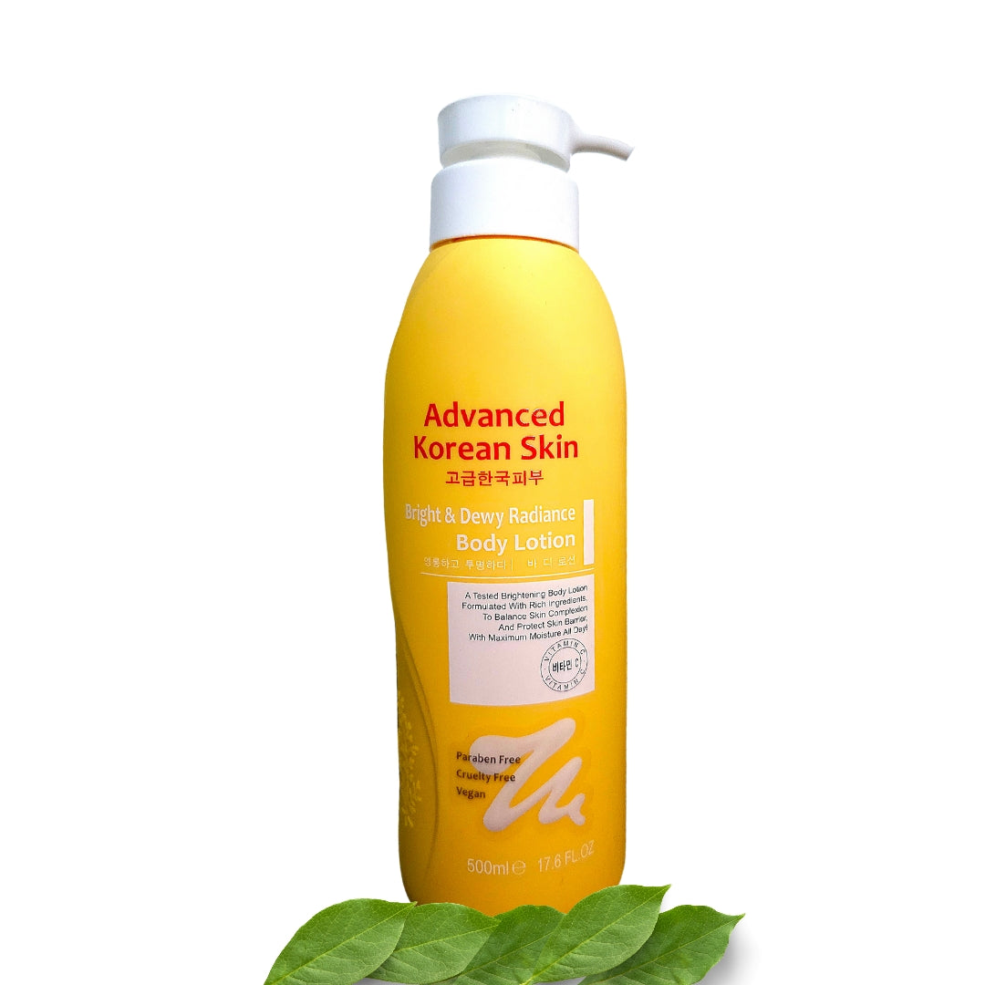 ADVANCED KOREAN SKIN BRIGHT AND DEWY  BODY LOTION- 500ML