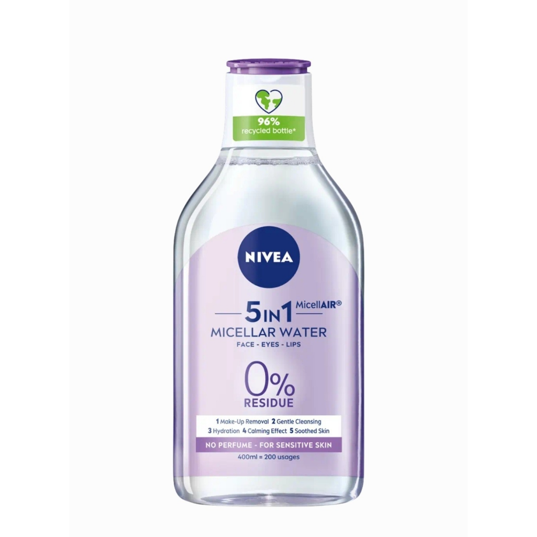 NIVEA MICELLAIR SENSITIVE SKIN MICELLAR WATER- 400ML