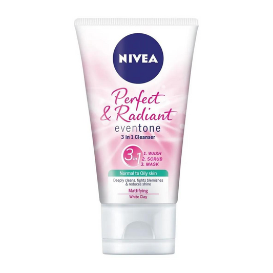 NIVEA PERFECT & RADIANT 3 IN 1 CLEANSER 150ML