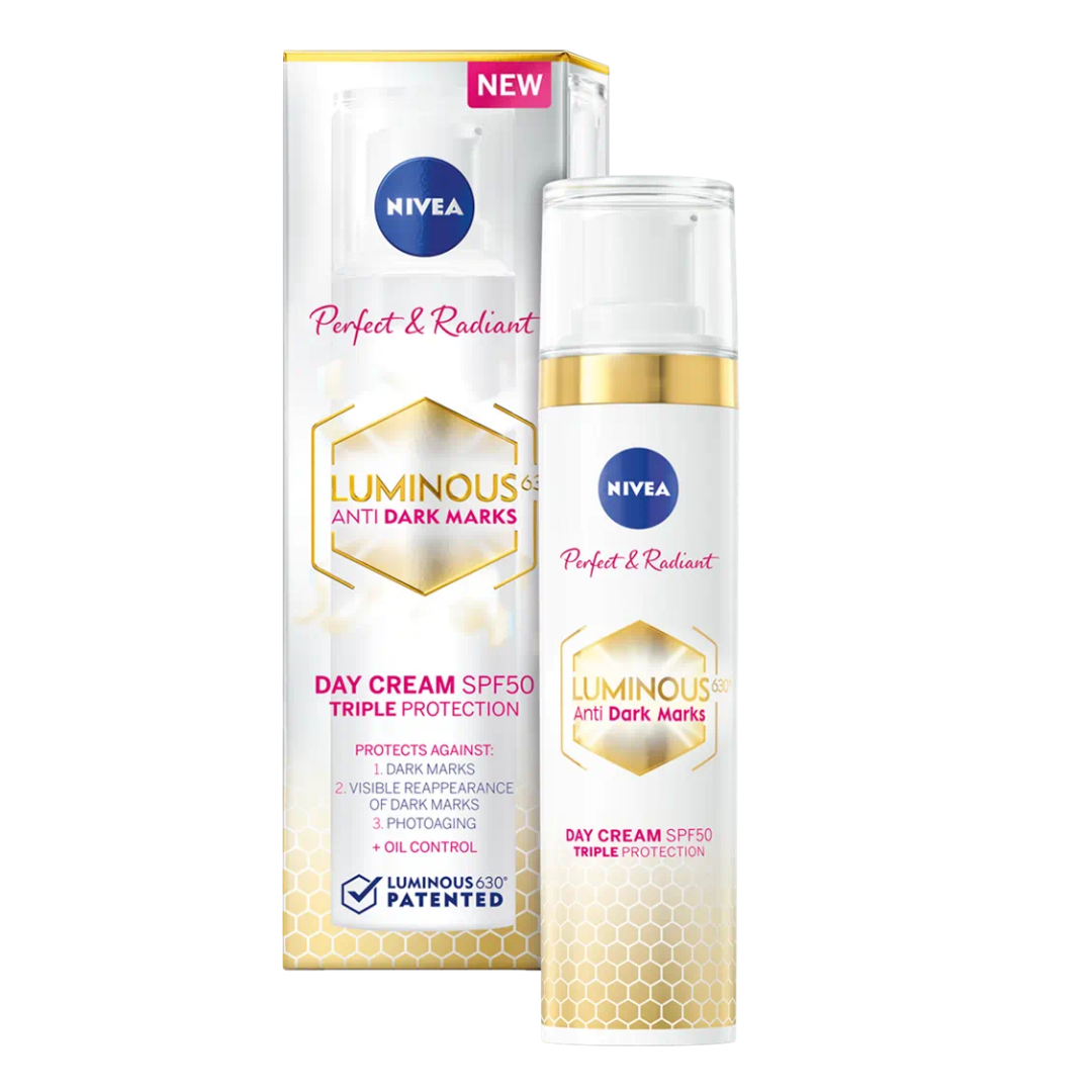 NIVEA LUMINOUS630 ANTI DARK MARK DAY CREAM SPF50