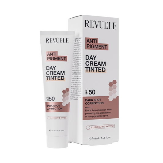 REVUELE ANTI PIGMENT DAY CREAM TINTED SPF 50