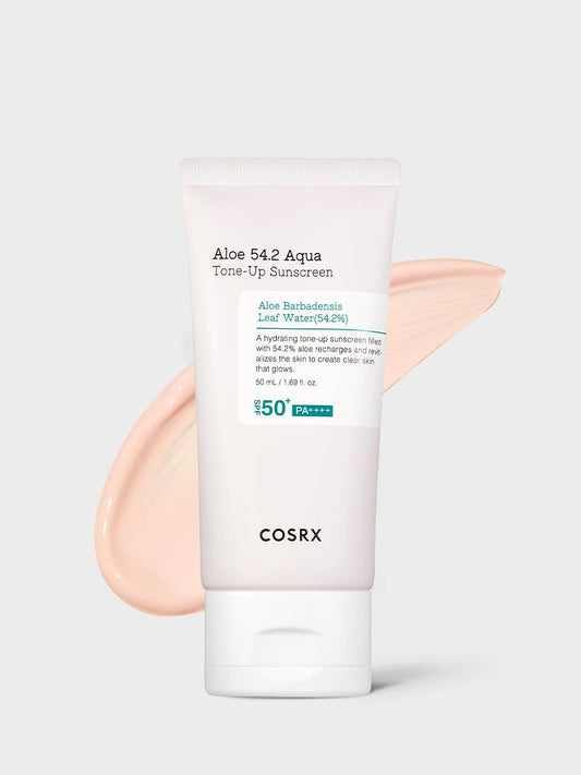 COSRX ALOE 54.2 AQUA TONE-UP SUNSCREEN SPF 50+