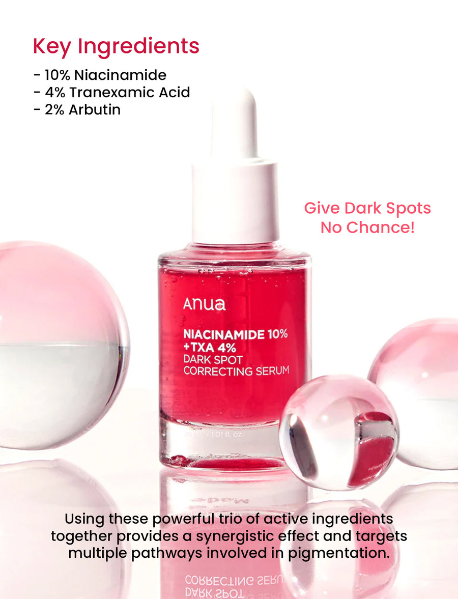 ANUA NIACINAMIDE 10% + TXA 4% DARK SPOT CORRECTING SERUM