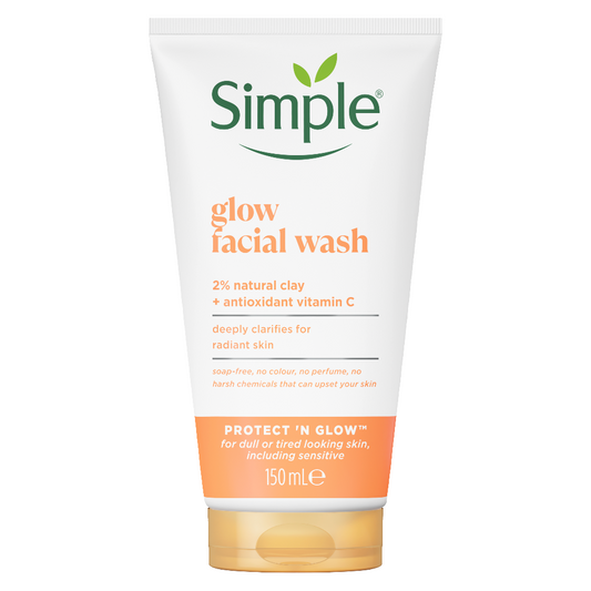 SIMPLE VITAMIN C GLOW FACIAL WASH 150ML