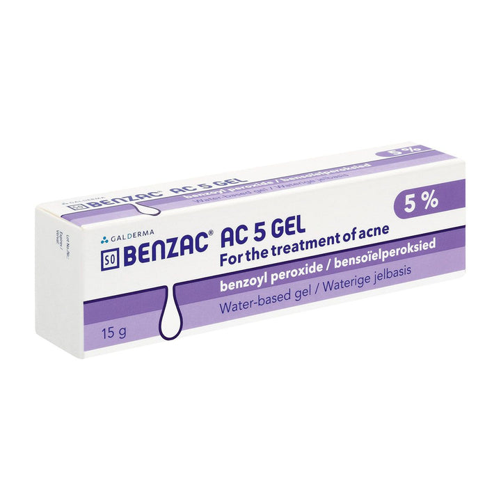 BENZAC 5% BENZOYL PEROXIDE ACNE GEL 30g