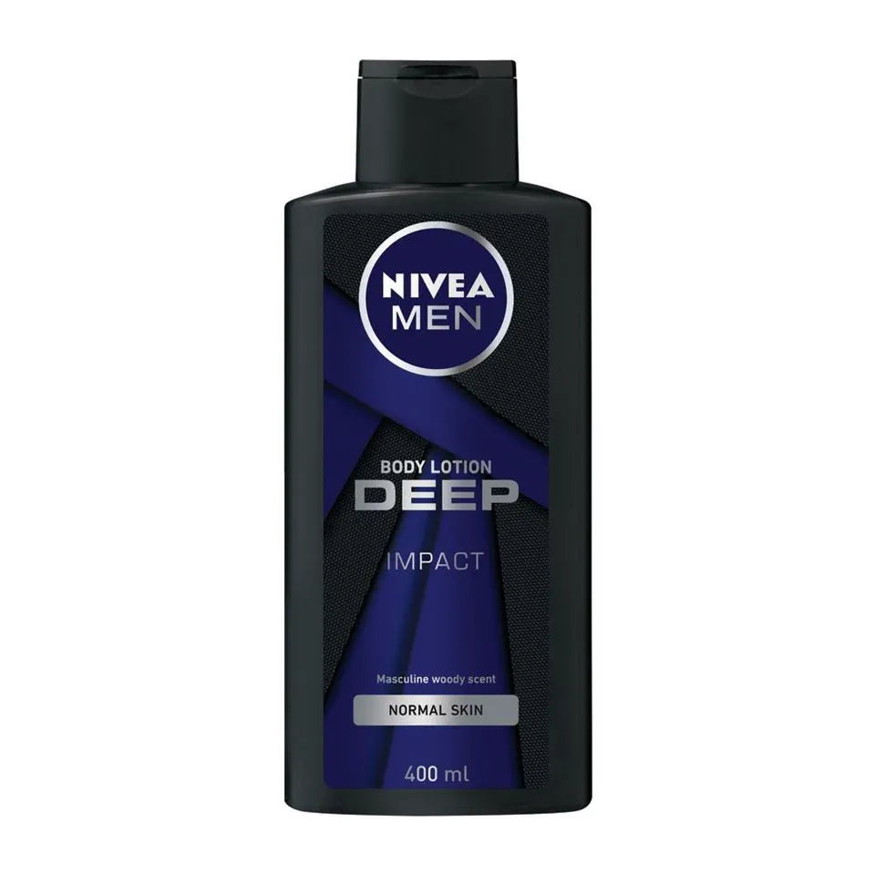 NIVEA MEN DEEP IMPACT BODY LOTION 400ML